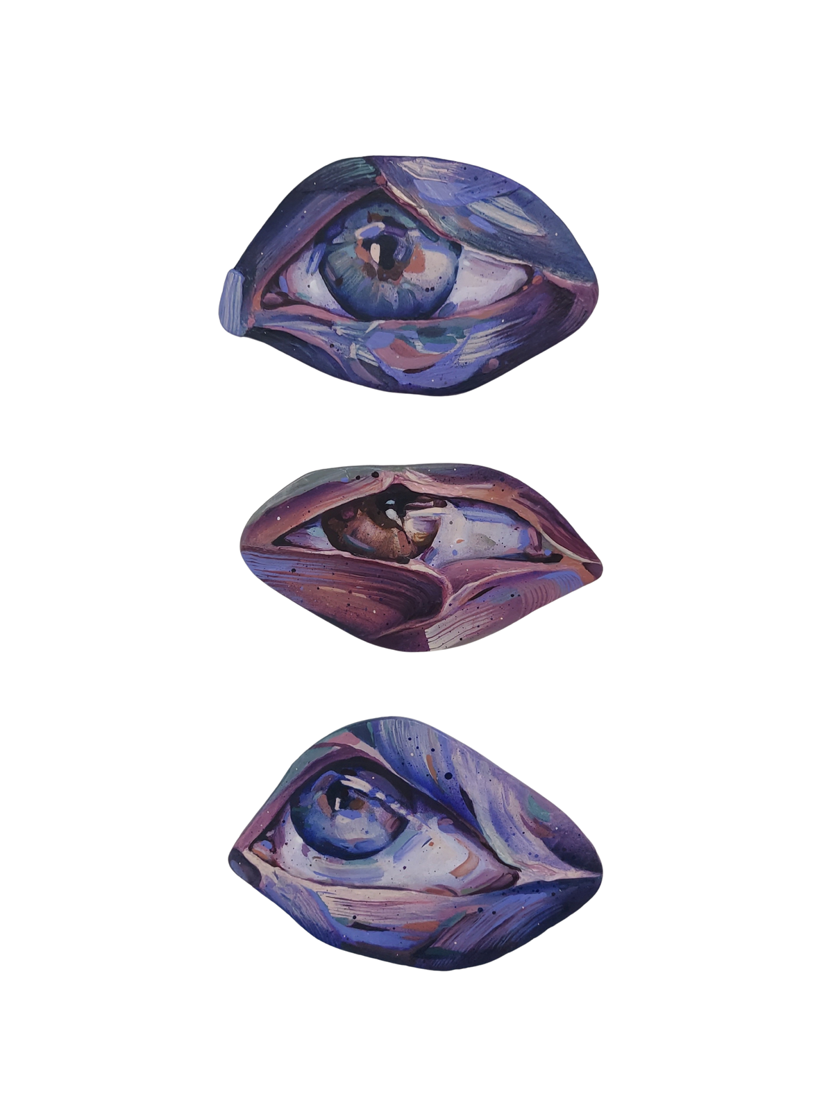 ELEMENTS - Original painting triptych