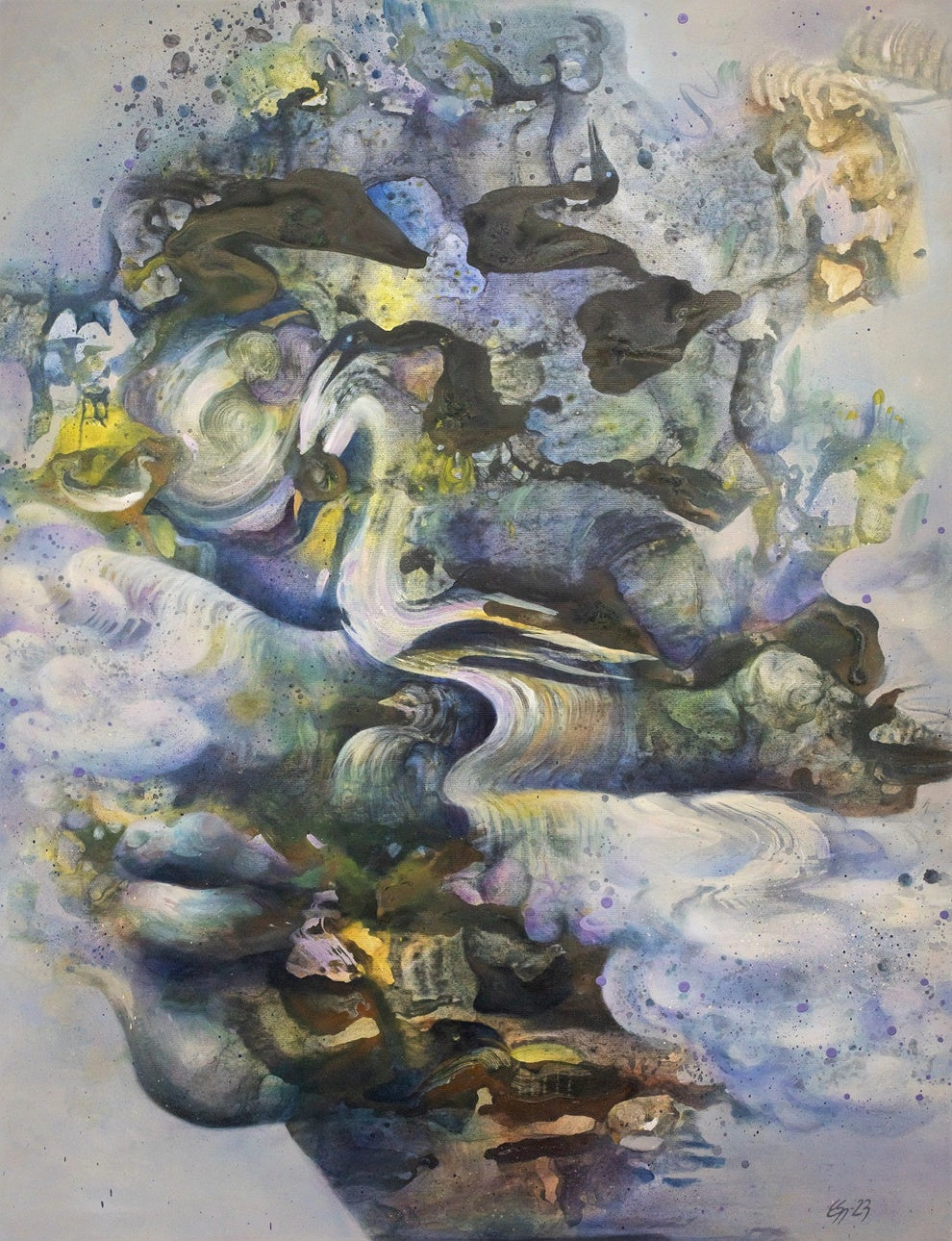 PARATIISIN VARTIJA - Original painting