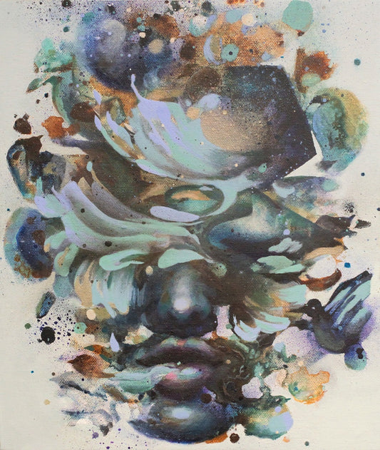 KOSMOSPÖRRIÄINEN - Original painting