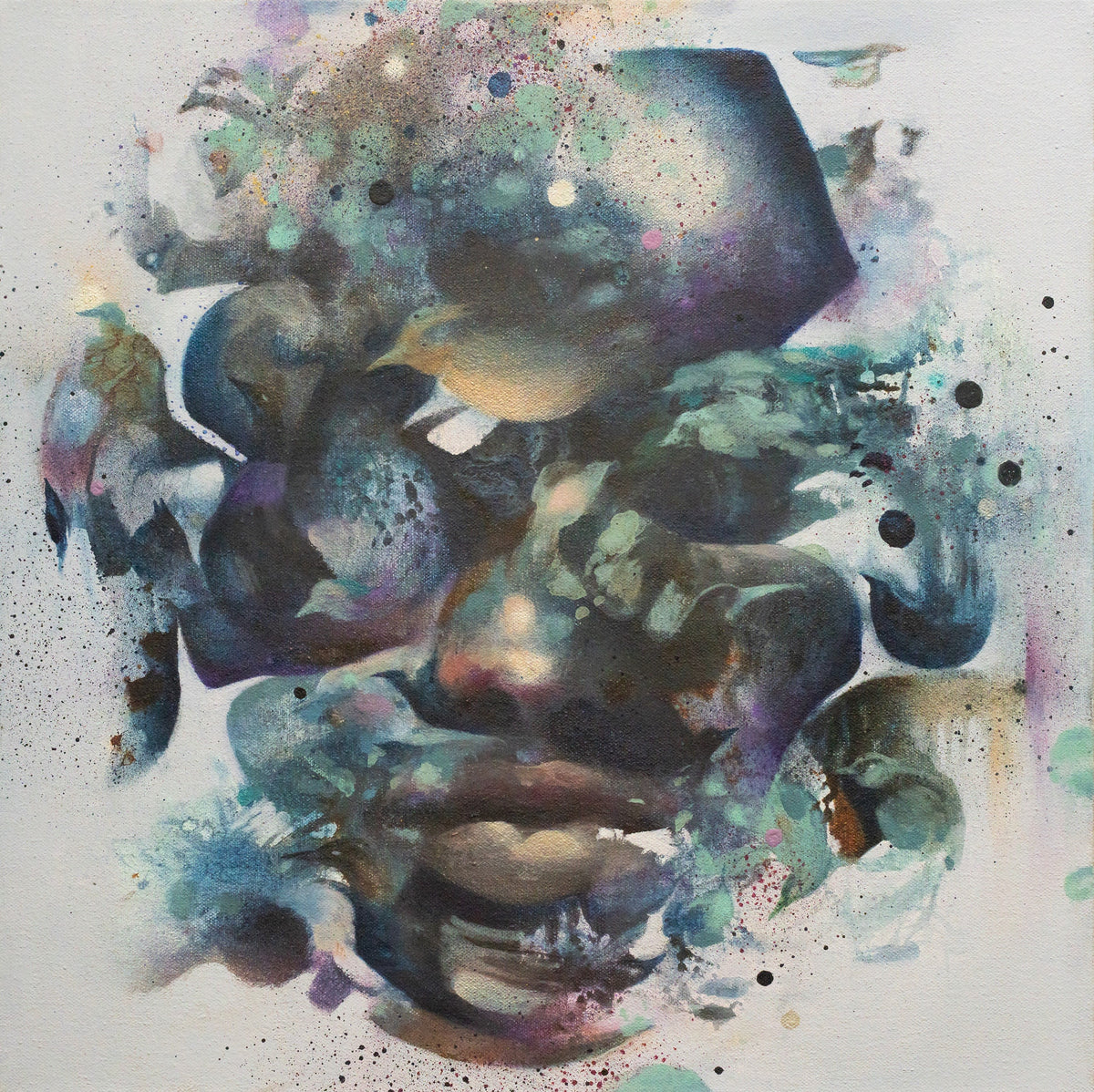 KUUTAMOLINNUT - Original painting