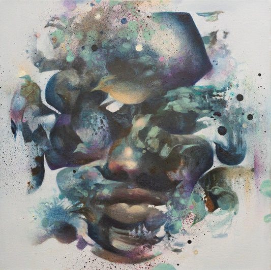KUUTAMOLINNUT - Original painting