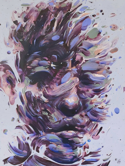 SPACE BOY - Original painting